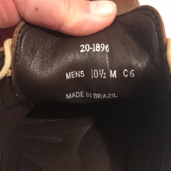 J & M Est. 1850 Conard Cap Toe Oxford Brown Wingtips Size 10.5 - Picture 7 of 15